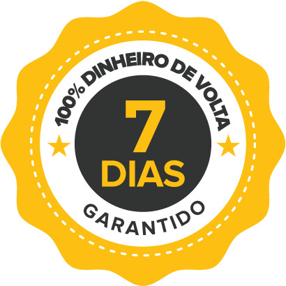 100% do dinheiro de volta